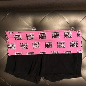 PINK Victoria’s Secret Biker Shorts “Love Pink”
